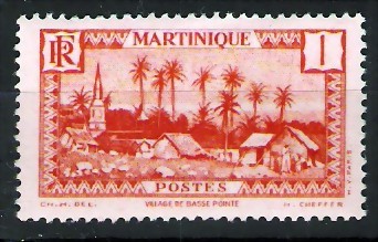 Martinica. Ciudad de Basse Pointe.