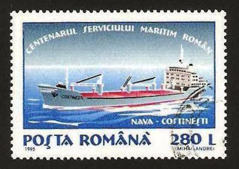 centº del servicio maritimo rumano, barco