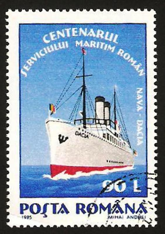 centº del servicio maritimo rumano, barco