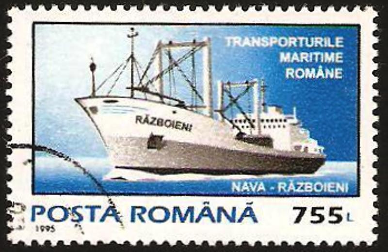 transporte maritimo rumano, barco