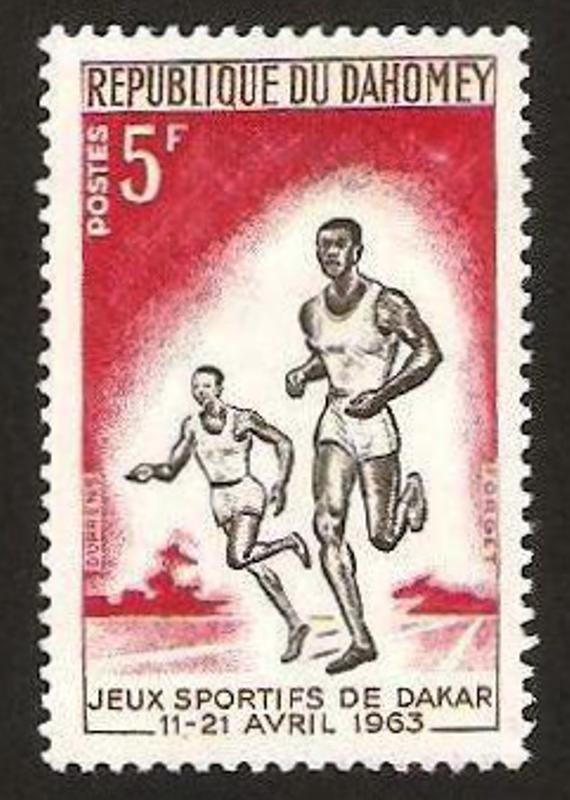 juegos de dakar 1963, atletismo