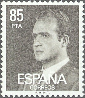 ESPAÑA 1981 2604 Sello Nuevo Básica Rey D. Juan Carlos I 85pts Yvert2261 Michel2514