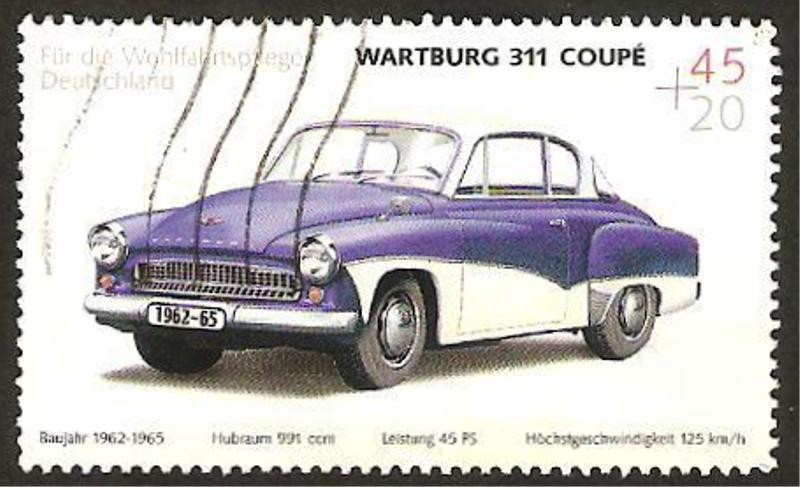 automovil,  wartburg 311 coupe