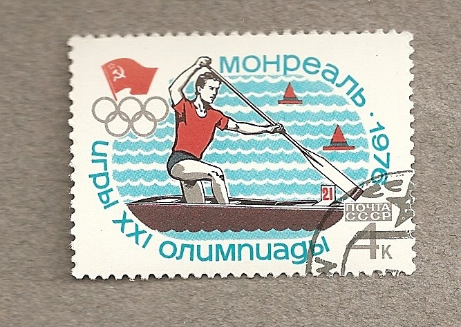 Comité Soviético Olímpico, Canoas