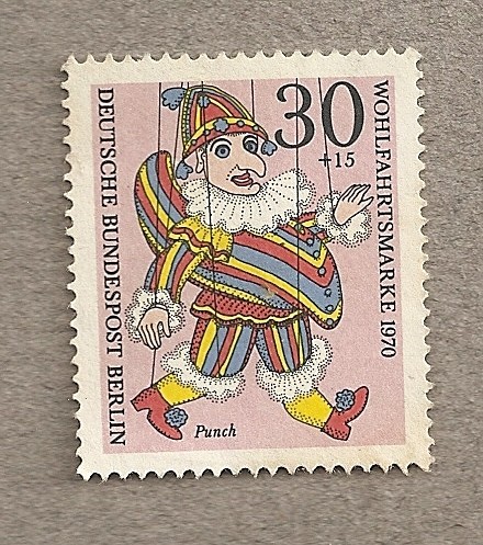 Payaso, beneficiencia 1970