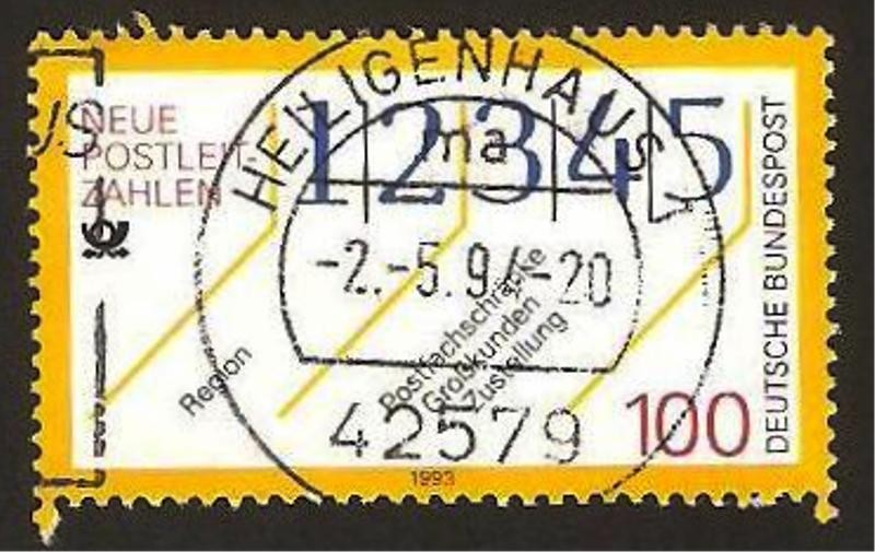 1491 - Nuevo codigo postal de 5 cifras