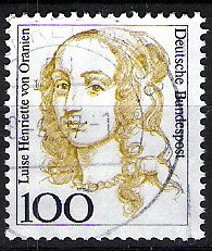 Mujeres famosas. Luise Henriette von Oranien.