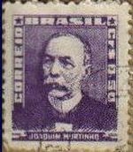 BRASIL 1954 Scott 792 Sello Personaje Joaquim Murtinho 50c Usado