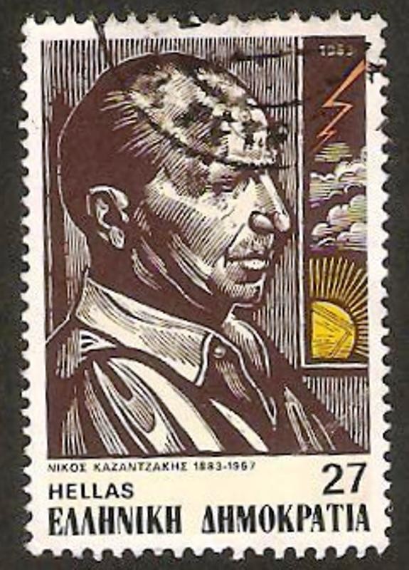 nikos kazantzakis, escritor y filosofo