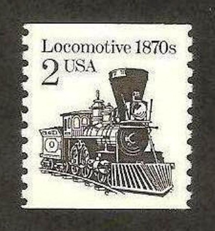 tren, mod. locomotive 1870