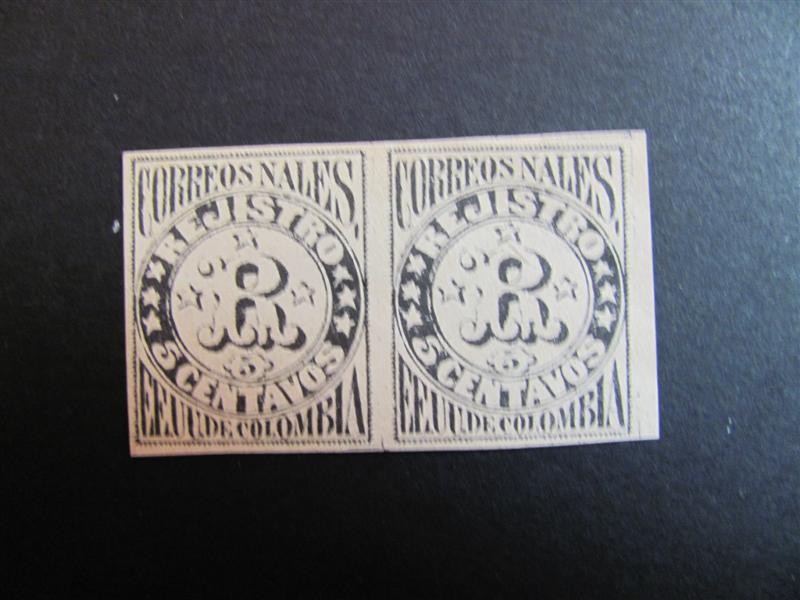 Bloque de dos, 5 centavos. 1868