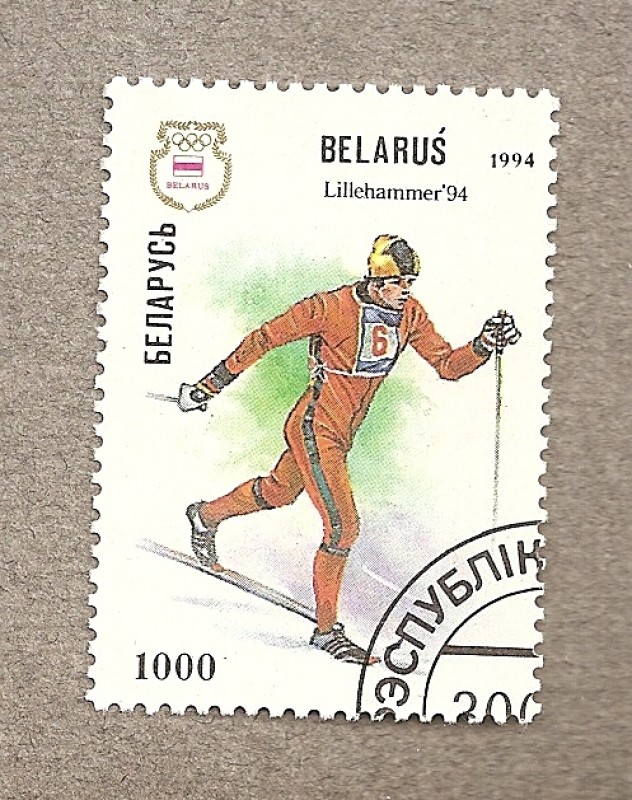 Esquiador Lillehammer 1994