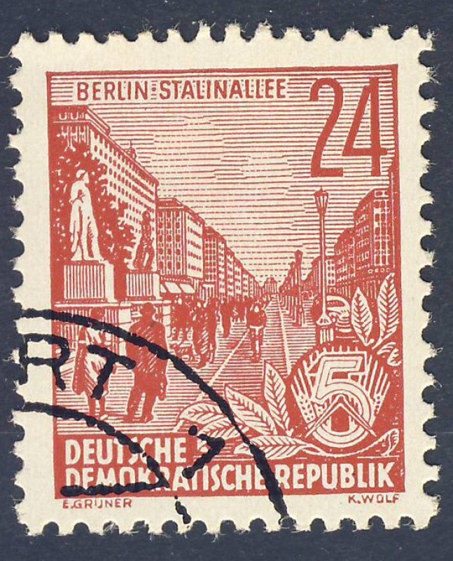 DDR Berlin Stalinallee