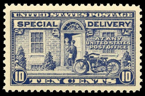 Special Delivery Scott #E12 - 1922