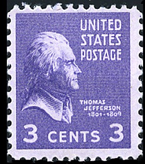 Thomas Jefferson Scott #807 - 1938