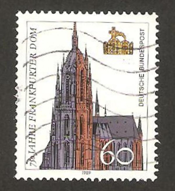 750 anivº de la catedral de Frankfurt