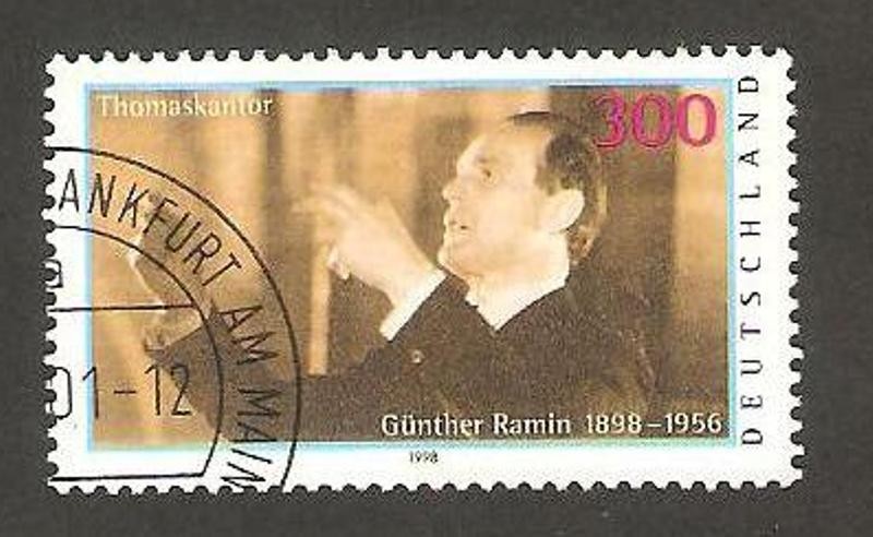 1851 - Gunther Ramin, director de orquesta