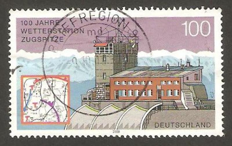 1959 - centº de la estación meteorológica de Zugspitze