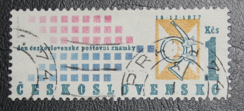 Den Ceskoslovenske Postovni Znamky 18/12/1977
