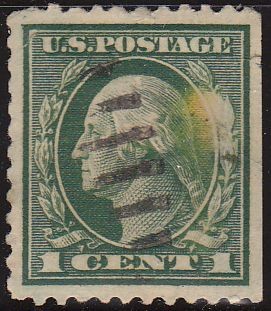 USA 1914 Scott 405 Sello Presidente George Washington (22/1/1732-14/12/1799) Stamp Estados Unidos