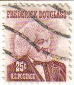 USA 1965 Scott 1290 Sello Personaje Frederick Douglass Abolicionista estadounidense usado