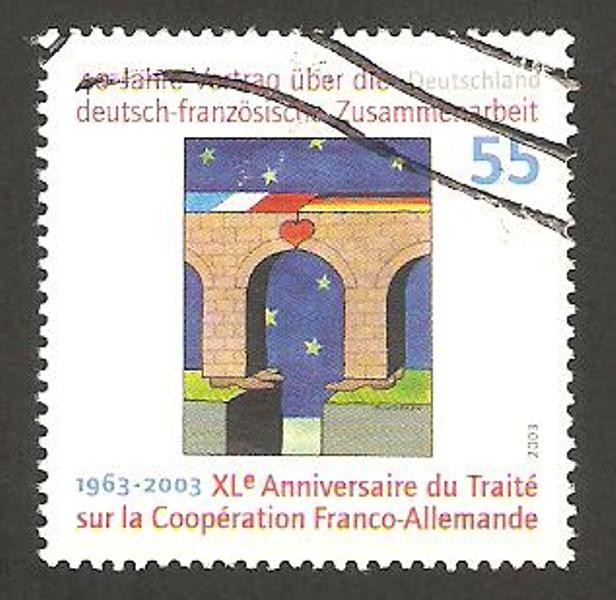 40 anivº del tratado de cooperación franco alemana