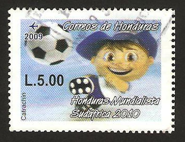1340 - Honduras, Mundialista en Sudáfrica 2010