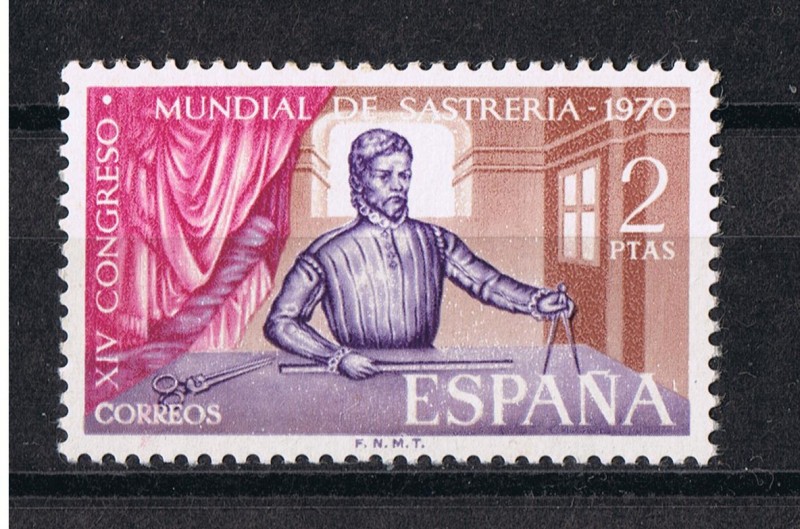 Edifil  1988  XIV Congreso Mundial de Sastrería  