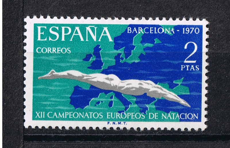 Edifil  1989  XII Campeonatos europeos de natación, saltos y waterpolo.  