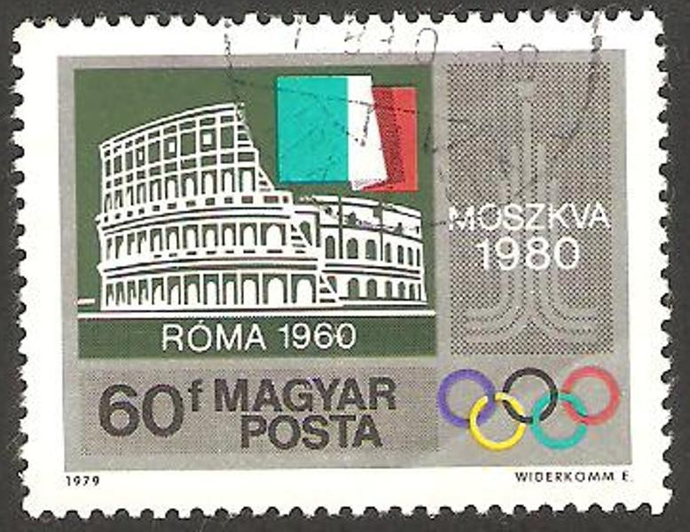 Olimpiadas Moscu 80, Roma 1960