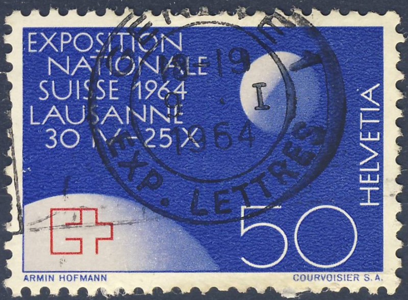 Exposicion Nacional Suiza 1964  Lausanne  30 IV- 25 X