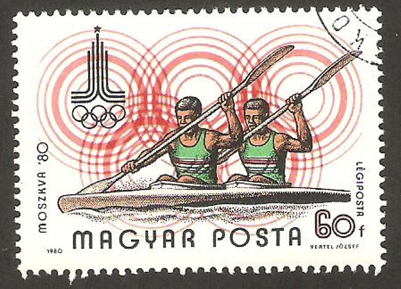 olimpiadas de moscu, kayak