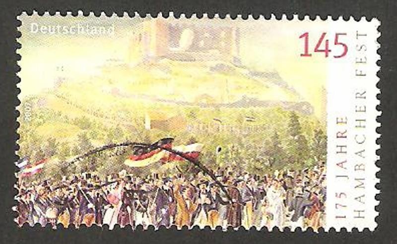 2427 - 175 anivº de la fiesta de Hambach
