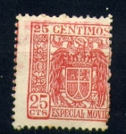Stamps Spain -  Especial movil