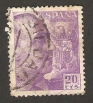 Stamps Spain -  Franco