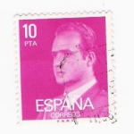 Stamps Spain -  Juan Carlos I (repetido)