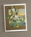 Stamps Switzerland -  Suiza legendaria