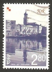 Stamps Croatia -  vista de krk