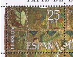 Stamps Spain -  Edifil  2591 A Tapiz de la Creación. Gerona