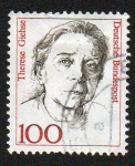 Stamps : Europe : Germany :  Therese Giehse
