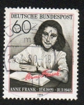 Stamps Germany -  Ana Frank