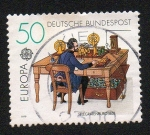 Stamps Germany -  EUROPA CEPT - Telégrafo