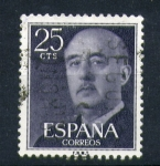 Stamps Spain -  francisco franco