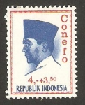 Stamps Indonesia -  Presidente Sukarno, Conefo