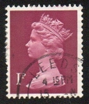 Stamps United Kingdom -  Isabel II