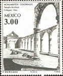 Stamps Mexico -  Monumentos Coloniales