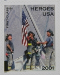 Stamps United States -  Héroes U.S.A.