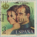 Stamps Spain -  Proclamacion de Juan Carlos I-1975