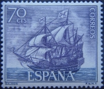 Stamps : Europe : Spain :  Homenaje a la Marina española