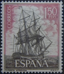 Stamps : Europe : Spain :  Homenaje a la Marina española